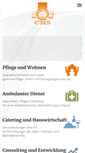 Mobile Screenshot of cms-verbund.de